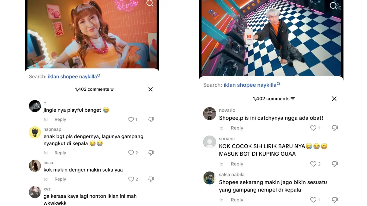 Centyl vs Ikonik, Intip Bedanya Shopping Personality Naykilla & Tenxi di Shopee 9.9 Super Shopping Day