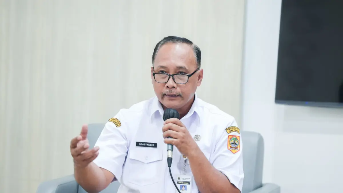Pelaksana Harian Kepala Dinas Sosial Jawa Tengah, Isriadi Widodo