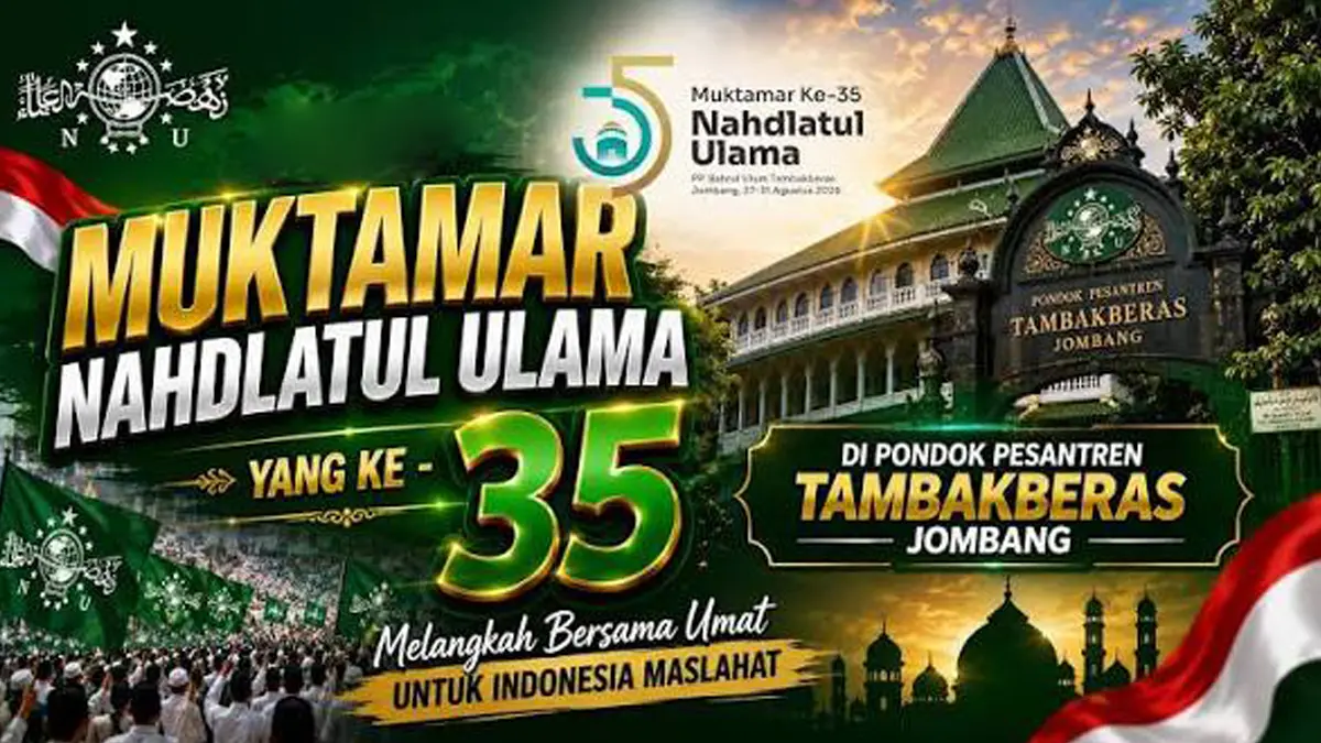 Siap-Siap! Muktamar NU ke-35 Tambakberas Jombang Dimulai: Catat Jadwal Pleno Menegangkan dan Jam Pemilihan Ketua Umum PBNU
