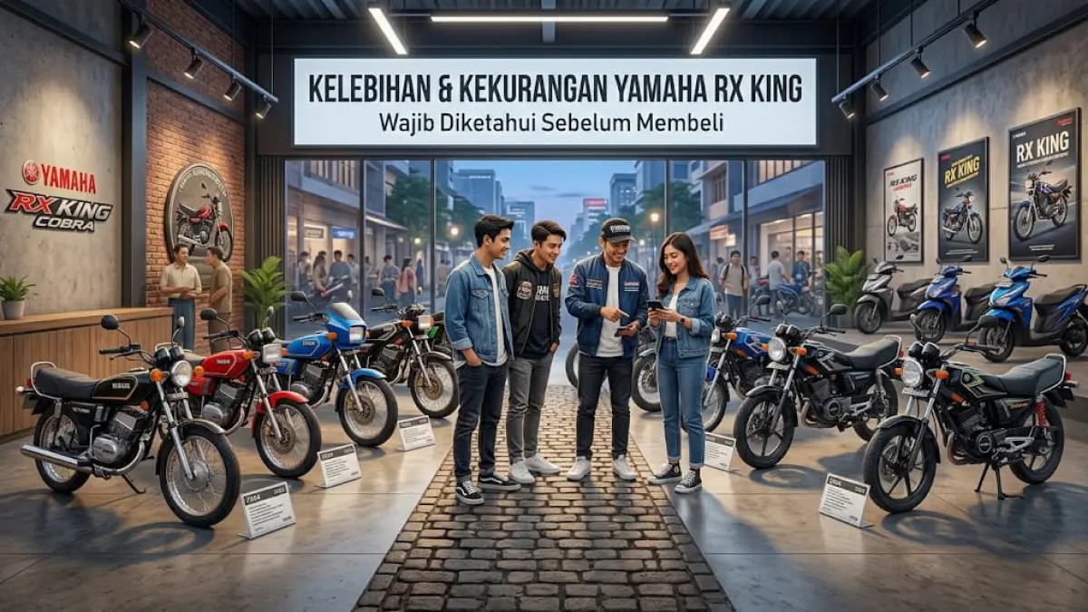 Ilustrasi: Sebagai motor lawas, maka wajib bagi anda untuk mengetahui kelebihan dan kekurangan Yamaha RX King, sebelum memutuskan dibeli. (ai/Sulistiono)