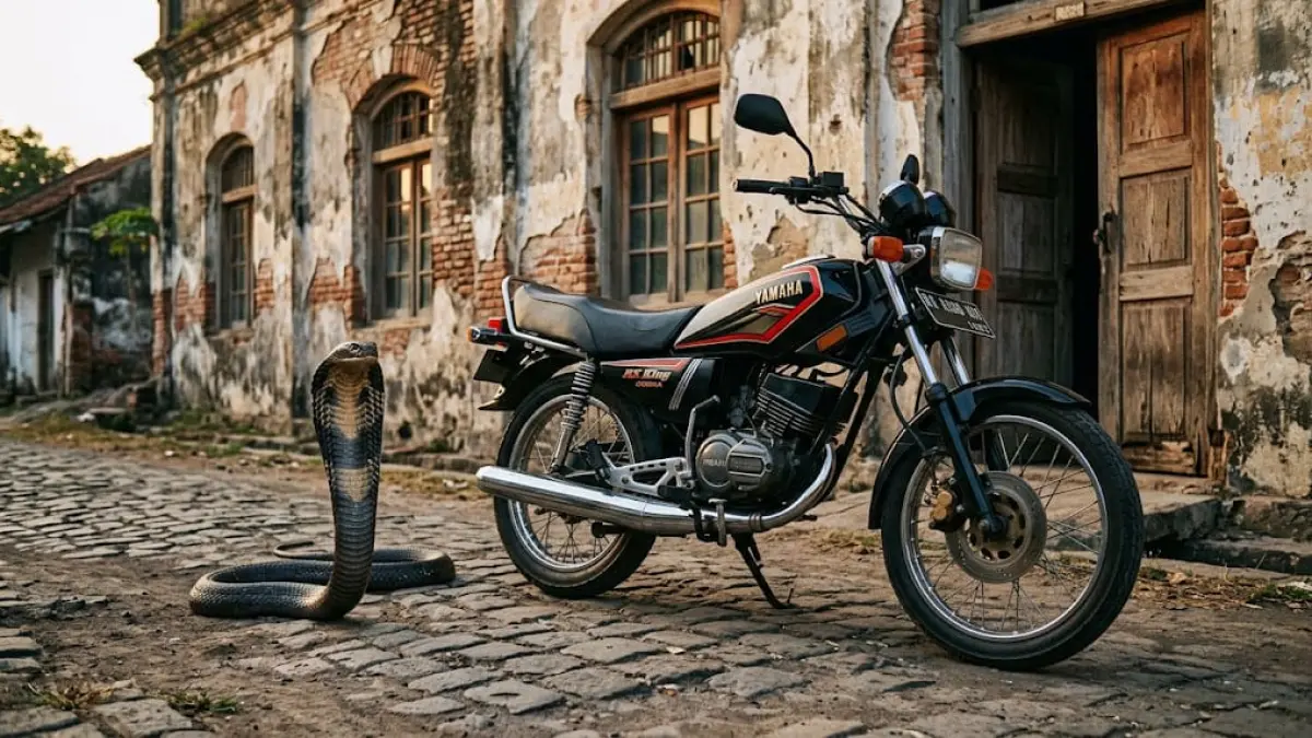 Ilustrasi: Yamaha RX King keluaran tahun pertama 1983 mendapat julukan "King Cobra". (ai/Sulistiono)
