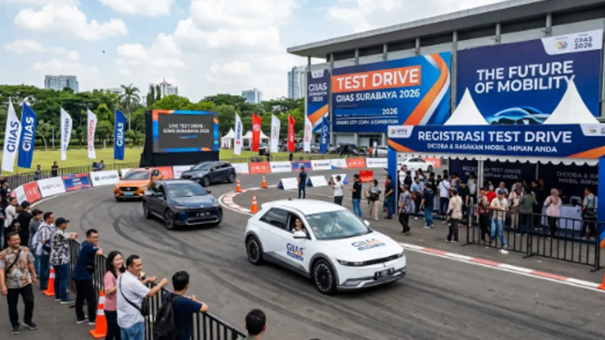 Banjir Teknologi EV! Cek Daftar Lengkap Mobil-Motor yang Bisa Test Drive di GIIAS Surabaya 2026 Beserta Harga