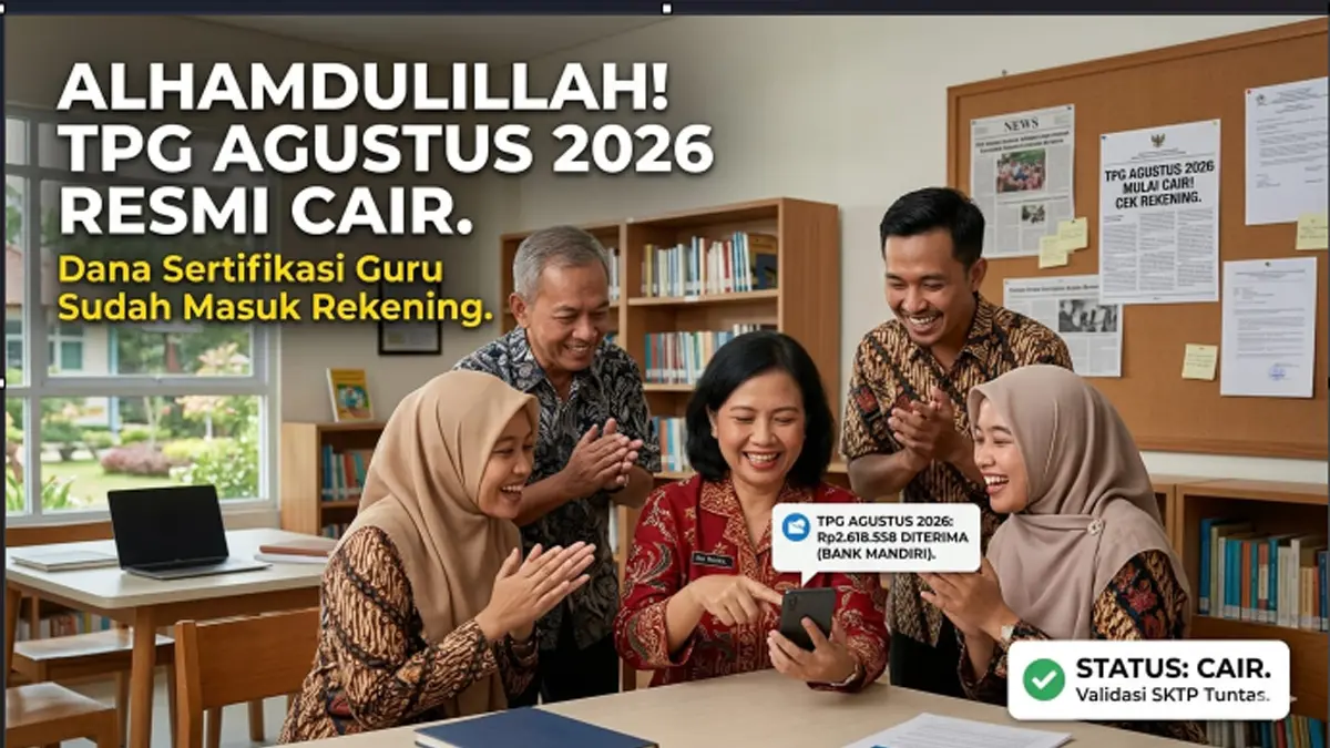 Uang TPG Agustus 2026 Belum Masuk Rekening? Ternyata Ini Cara Jitu Ubah Status Info GTK Guru Menjadi Valid dalam 24 Jam
