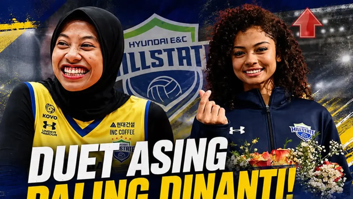 Duet Megawati Hangestri Pertiwi dan Jordan Wilson paling dinanti jelang bergulirnya Liga Voli Korea Selatan (V-League) 2026/2027.