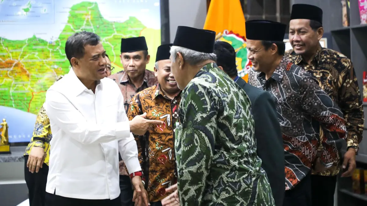 Forum Rektor UIN se-Jawa Tengah bertemu dengan&nbsp; Gubernur Ahmad Luthfi&nbsp;