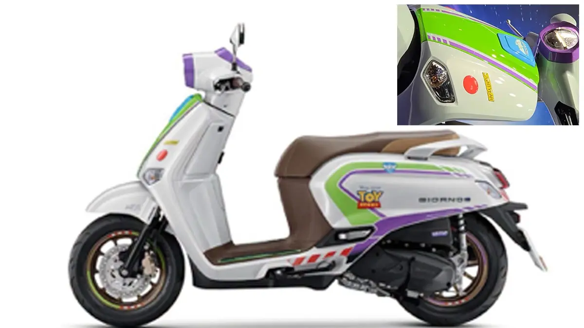 Honda Resmi Rilis Giorno+ Edisi Terbatas Buzz Lightyear, Ini Skema Fitur Motor dan Keunggulannya
