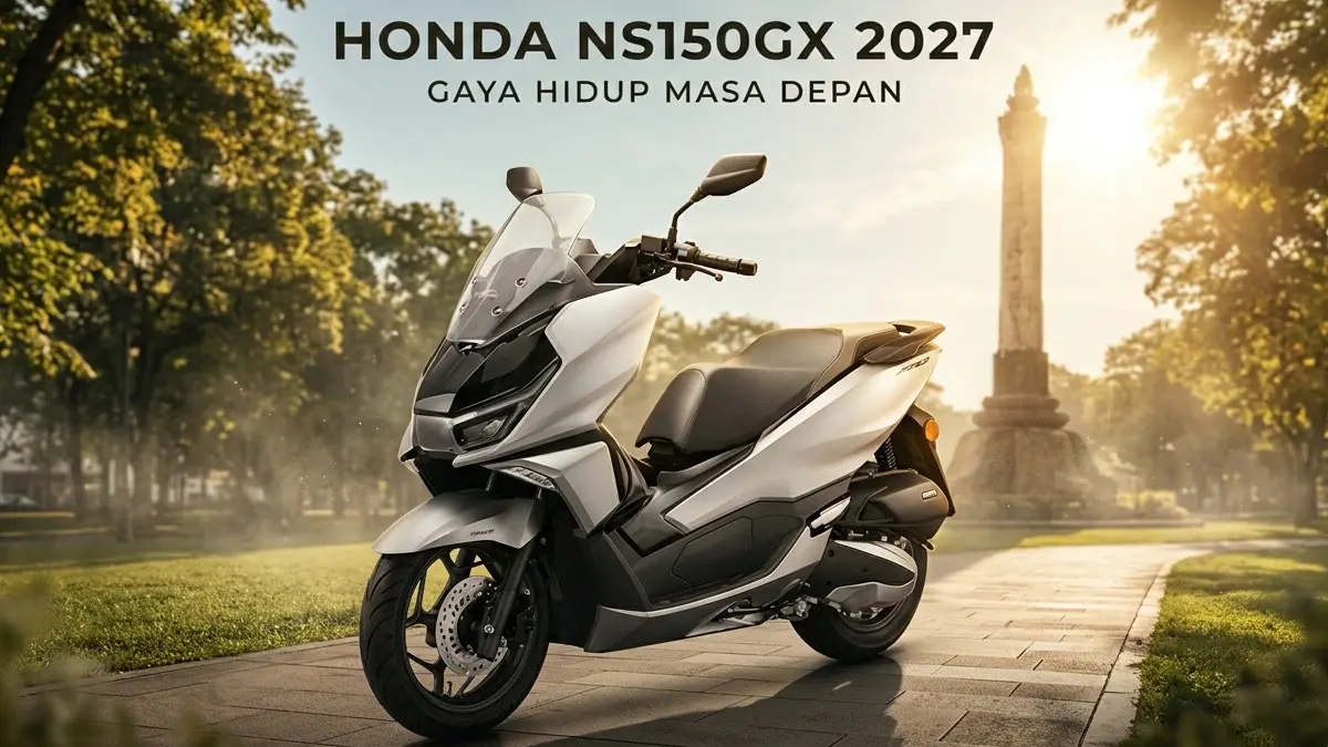 Ilustrasi Honda NS150GX 2027 (GRAFIS FALAKH)