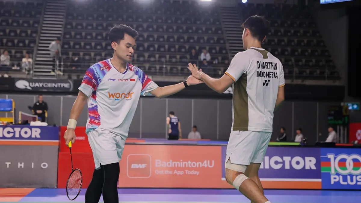 Leo Rolly Carnando/Daniel Marthin akan berebut tiket ke babak perempatfinal China Masters 2026 menghadapi pasangan Jepang, Takumi Nomura/Yuichi Shimogami.