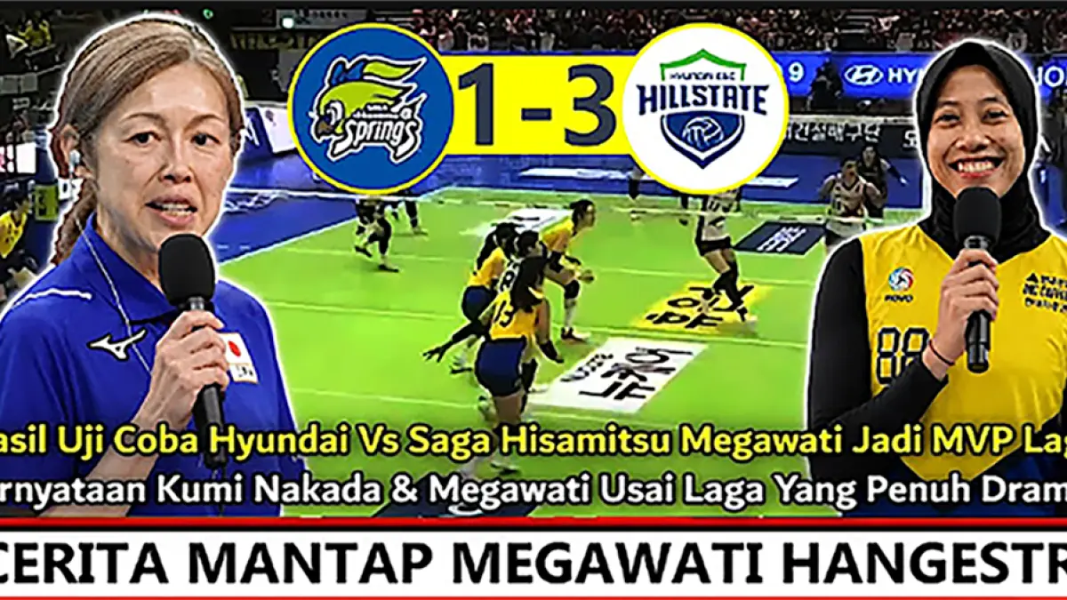 Pelatih Saga Hisamitsu Springs, Kumi Nakada kagum atas permaian Megawati Hangestri Pertiwi dalam laga persahabatan Korea Expedition.