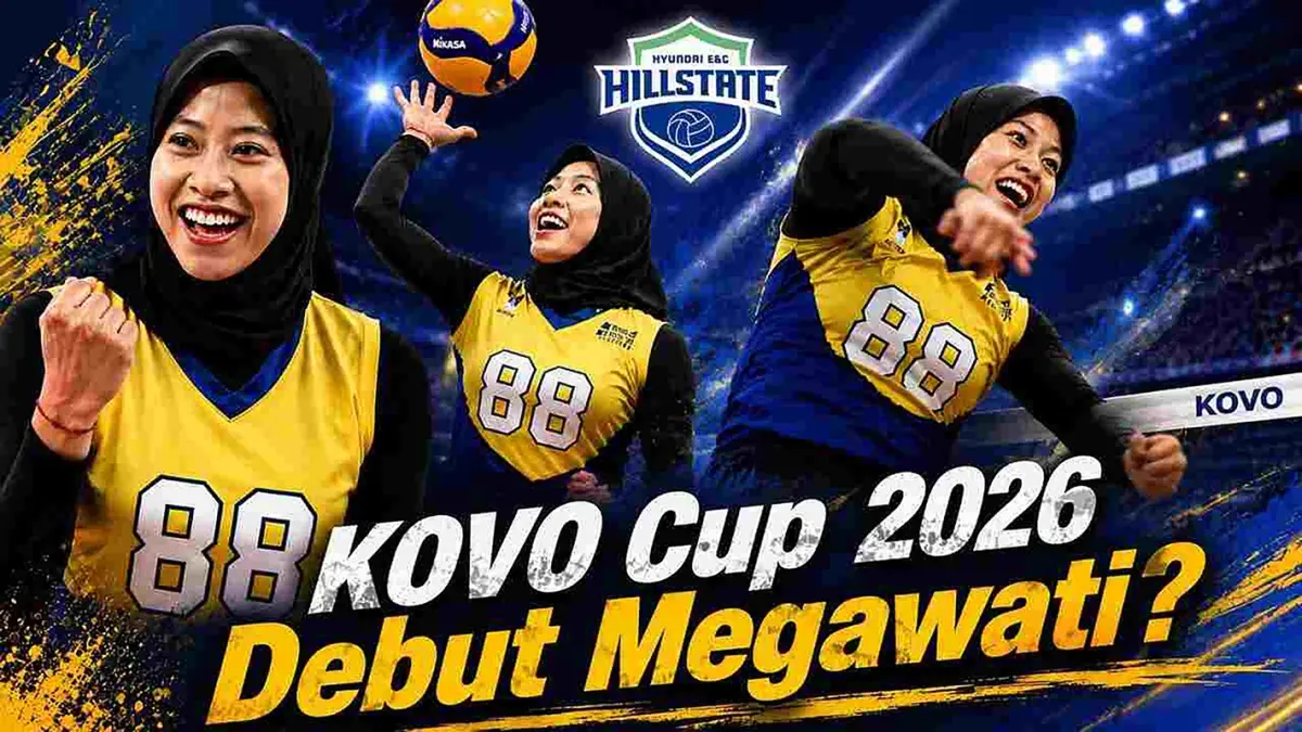 Megawati Hangestri Pertiwi dan kawan-kawan harus bekerja ekstra keras saat menghadapi GS Caltex dan Expressway Hi-Pass di penyisihan KOVO Cup 2026.