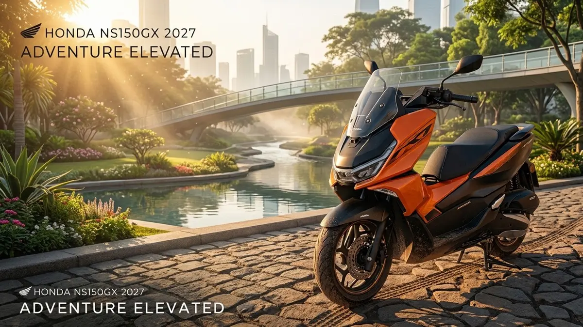 Detail Fitur Layar dan Sistem Navigasi yang Dimiliki Motor Honda NS150GX 2027 (GRAFIS FALAKH)
 