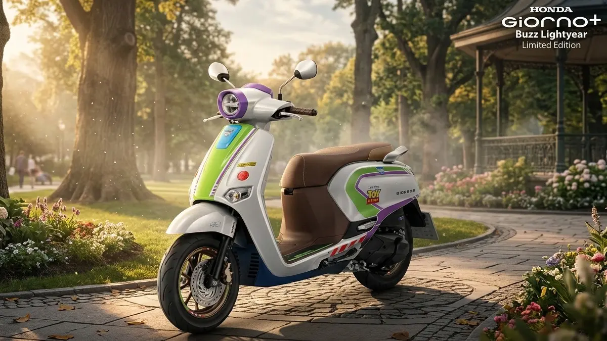 Dikira Motor Custom, Ternyata Skutik Honda Ini Punya Spek yang Bikin Pecinta Disney Pixar Menjerit Histeris! (GRAFIS FALAKHJ)
