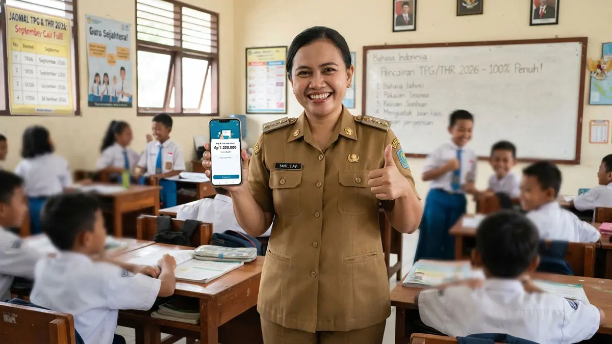 Jadwal dan Lini Masa Pencairan TPG September 2026 Serta Syarat Wajib Agar Dana Klunting di Rekening Guru
