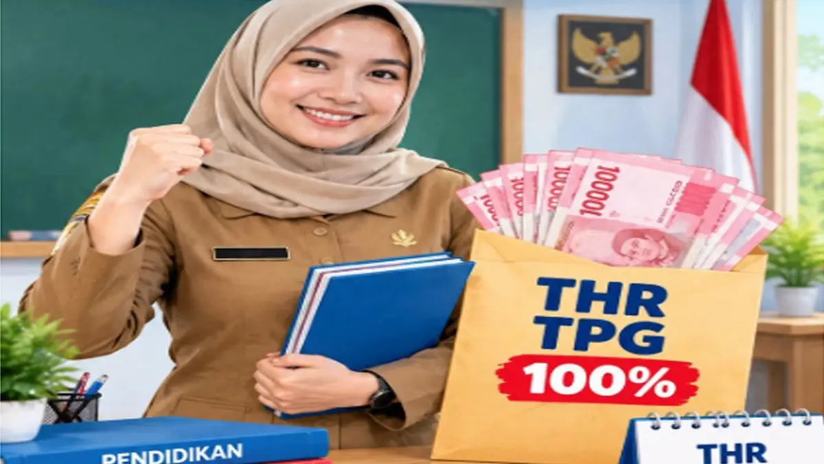 Kabar Gembira! Tunggakan TPG dan THR 100 Persen 2026 Guru Cair Bulan September, Ini Jadwal Resmi dari Pemerintah
