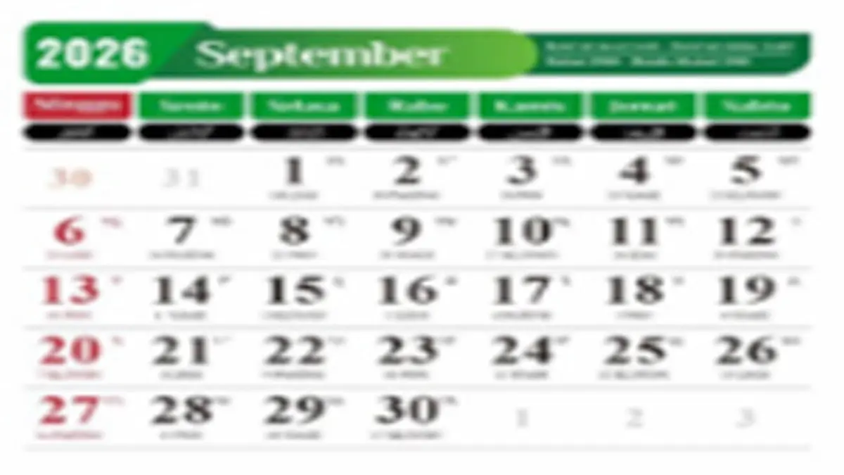 Kaum Reboan Menangis! Menguak Fakta Pahit Kalender September 2026 Menurut SKB 3 Menteri
