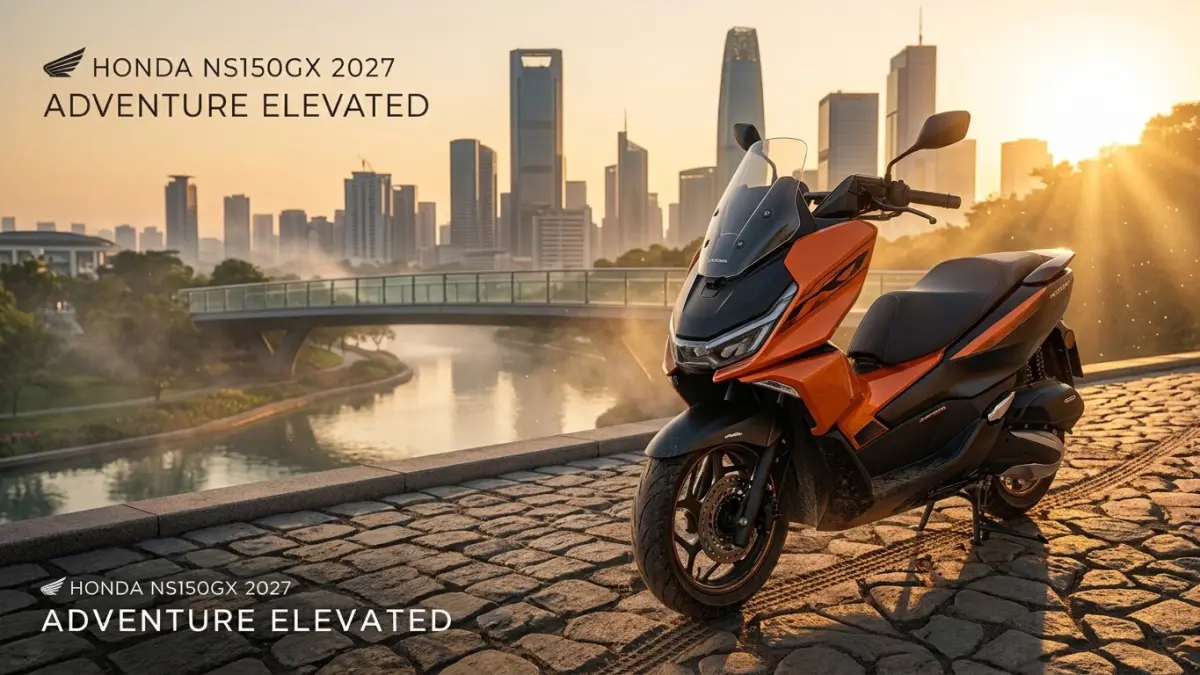 Motor Honda NS150GX 2027 Cocok Buat Turing Luar Pulau Punya Fitur TPMS Untuk Memantau Tekanan Angin Ban (GRAFIS FALAKH)
 