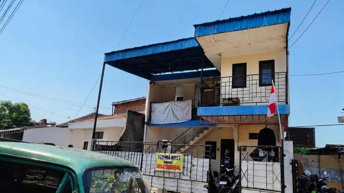 Penampakan rumah kos yang diduga sebagai tempat pembunuhan, korban Mozza gadis Kabupaten Semarang 