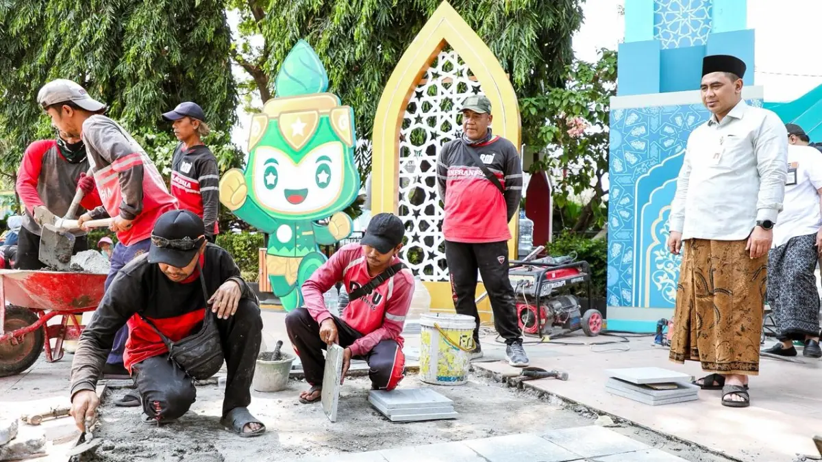 Wakil Gubenur Jawa Tengah, Taj Yasin Maemoen melakukan monitoring dan visitasi kesiapan penyelenggaraan MTQ Nasional XXXI, di sejumlah lokasi di Kota Semarang, Jumat, 4 September 2026. 