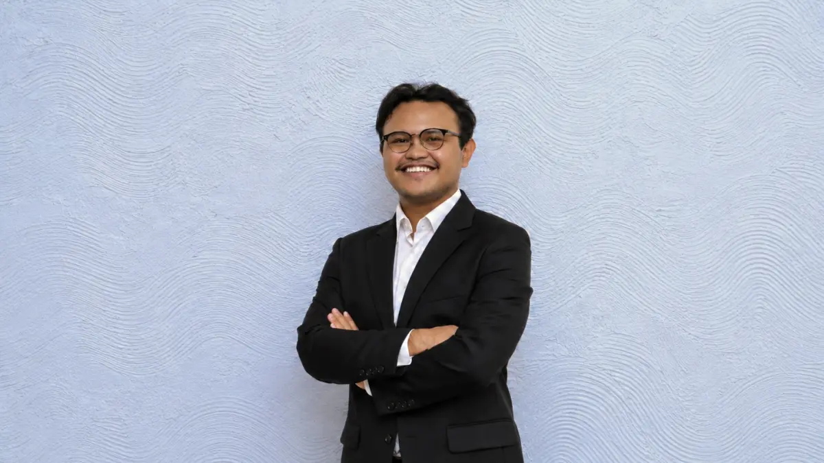 Penerima Beasiswa TELADAN Tanoto Foundation Rafly Perdana Kusumah.