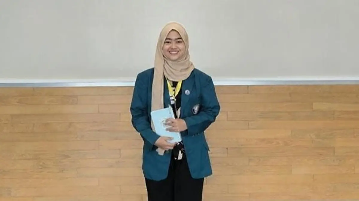 Penerima Beasiswa TELADAN Tanoto Foundation Fadia Nur Fatimah.
