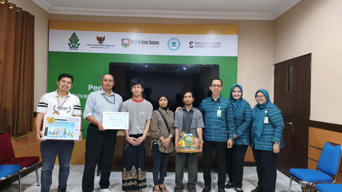 BPJS Ketenagakerjaan melakukan kunjungan kepada korban kecelakaan 