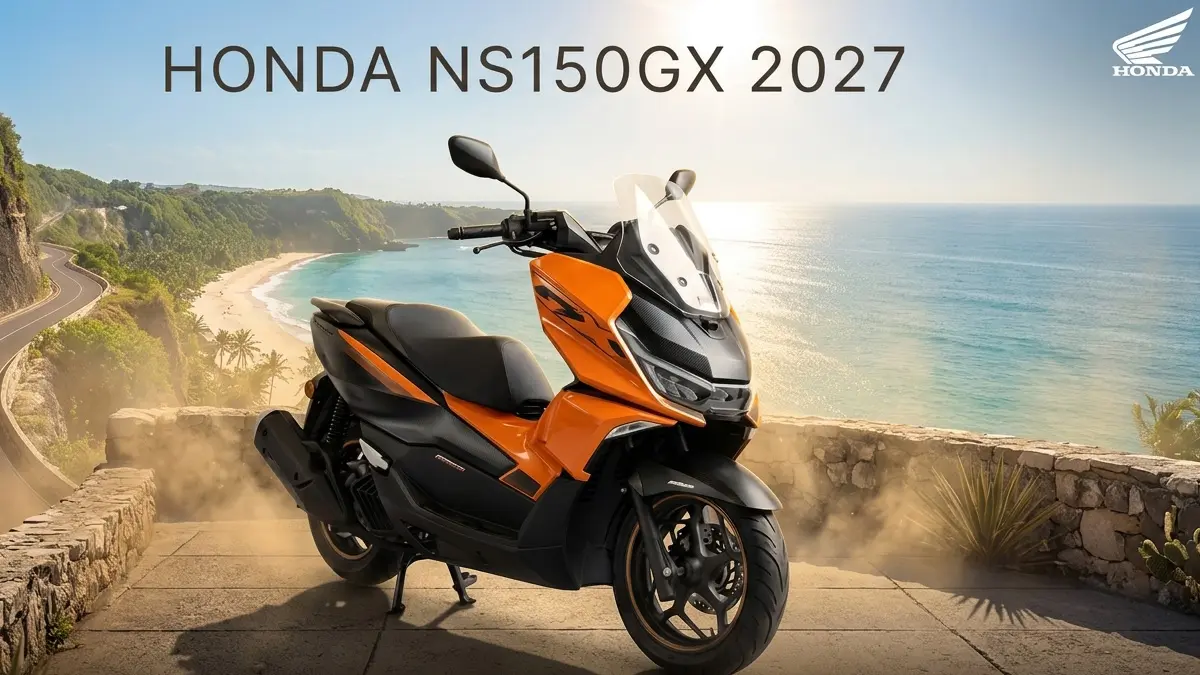 Gendong Layar TFT 7 Inci dan Navigasi Maps, Motor Honda NS150GX 2027 Dijual Cuma Seharga Ini!