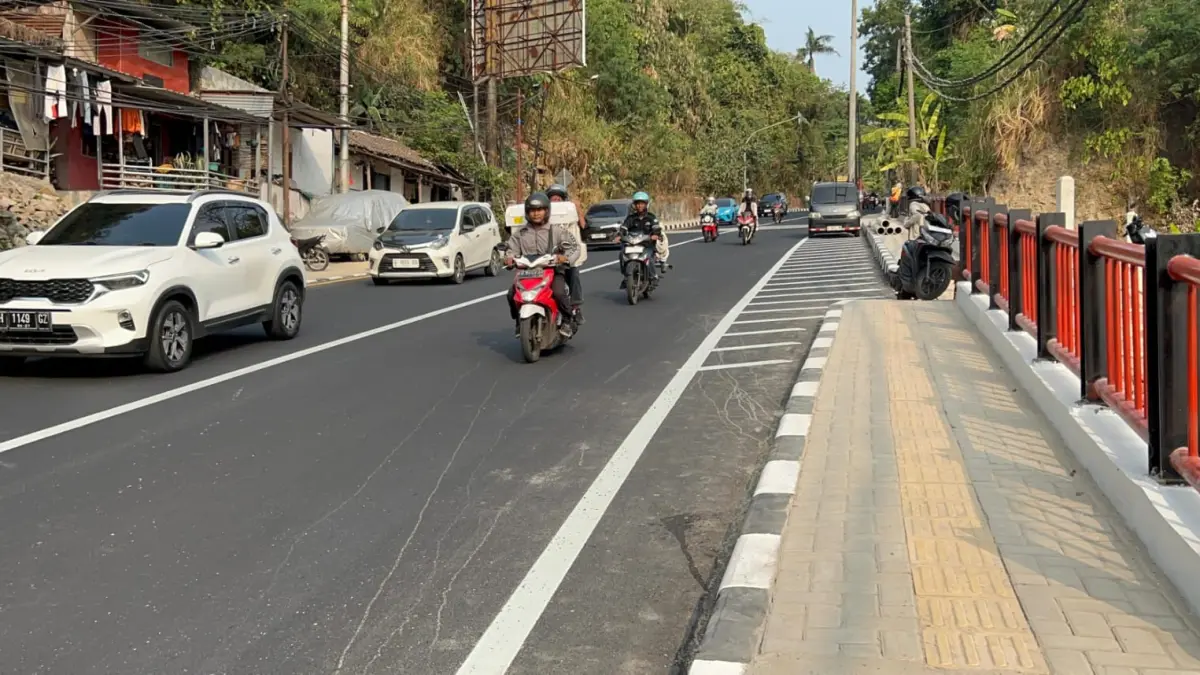 Jalan Gombel Lama sudah dibuka kembali