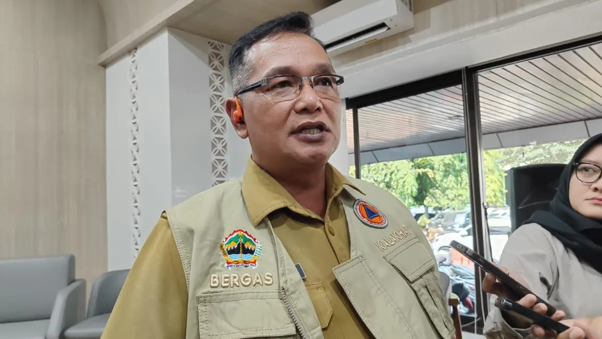 Kepala Pelaksana Harian (Kalakhar) BPBD Jateng Bergas Catursasi.
