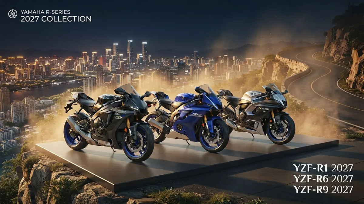Senjata Baru di Sirkuit! Motor Yamaha YZF-R9 2027 Resmi Hadir Pakai Winglet MotoGP dan Rem Brembo
