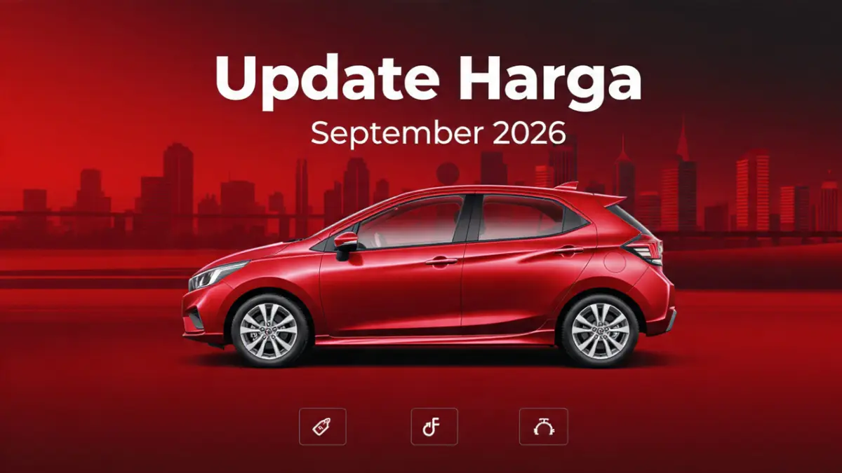 harga Toyota Agya September 2026