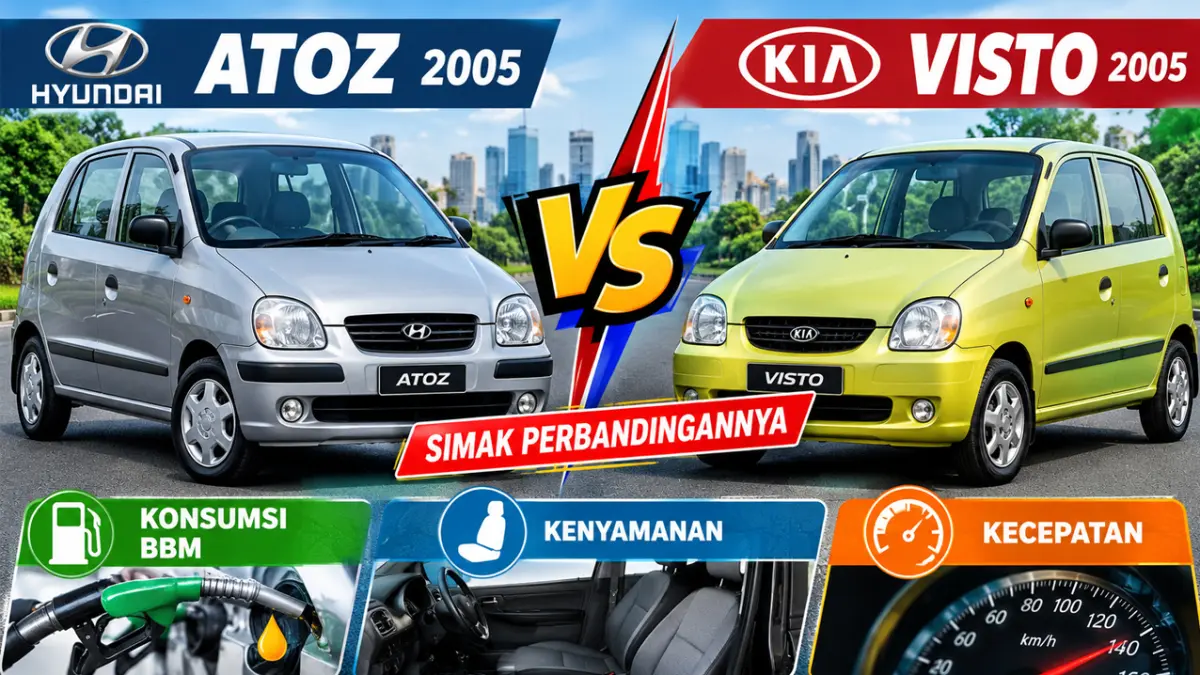 Hyundai Atoz 2005 vs Kia Visto 2005
