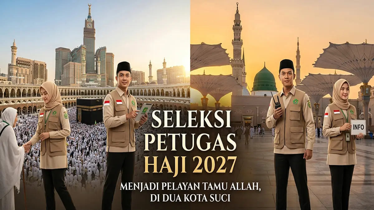 Ingat! Ujian CAT Petugas Haji 2027 Dibagi 2 Gelombang, Simak Lini Masa Kemenhaj Agar Tidak Kelewatan

