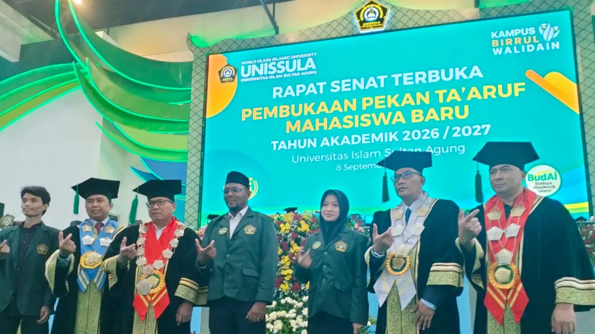Pembukaan Pekan Taaruf Unissula, Selasa (8/9).