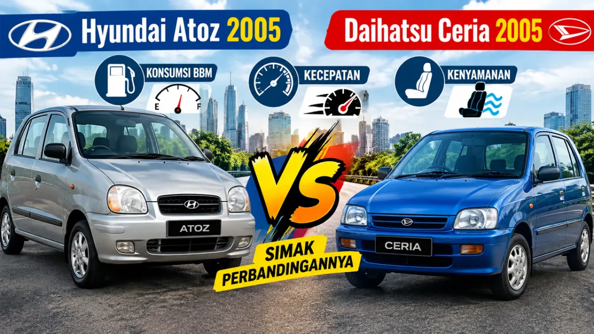 perbandingan Hyundai Atoz dan Daihatsu Ceria
