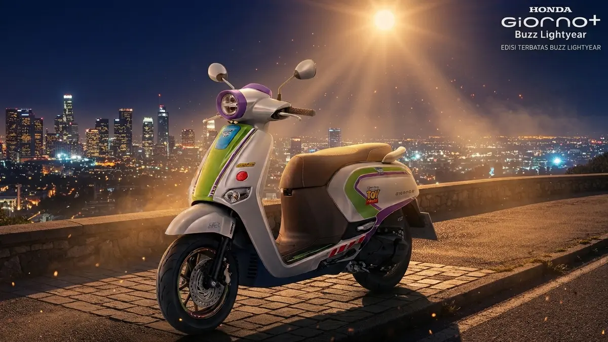 Viral di Kalangan Pecinta Otomotif, Skutik Honda Berwarna Hijau Ungu Ini Ternyata Bukan Motor Biasa!
