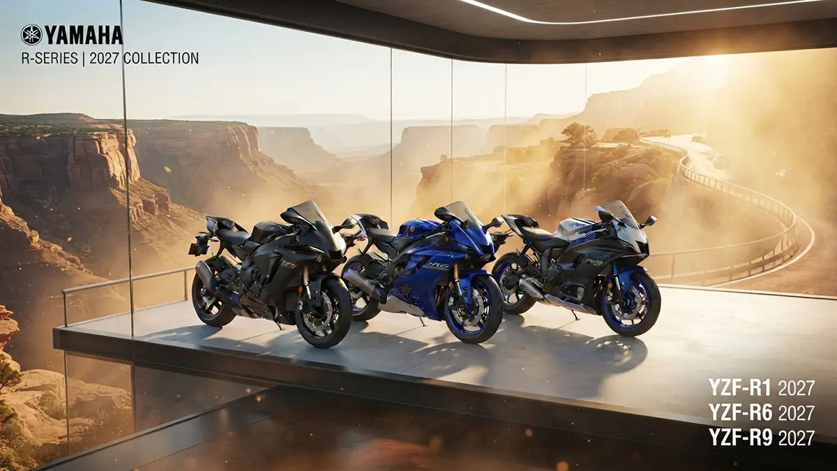 Bawa Teknologi MotoGP ke Jalanan, Ketahui Spek Gila Motor Yamaha YZF-R1 dan R9 Model Terbaru 2027
