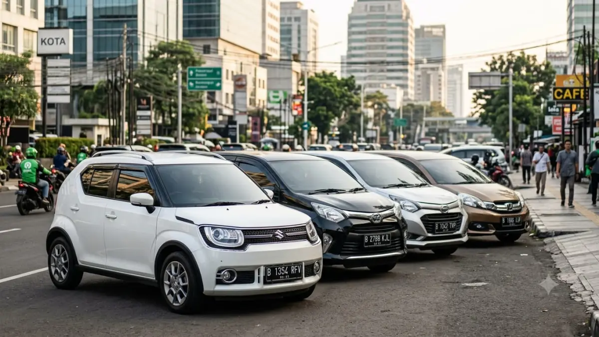 Ilustrasi: Cari mobil bekas usia 5–10 tahun, irit bensin, ground clearance cukup tinggi, tidak rewel, dan nyaman untuk kebutuhan sehari-hari, ada beberapa pilihan. (ai/Sulistiono)