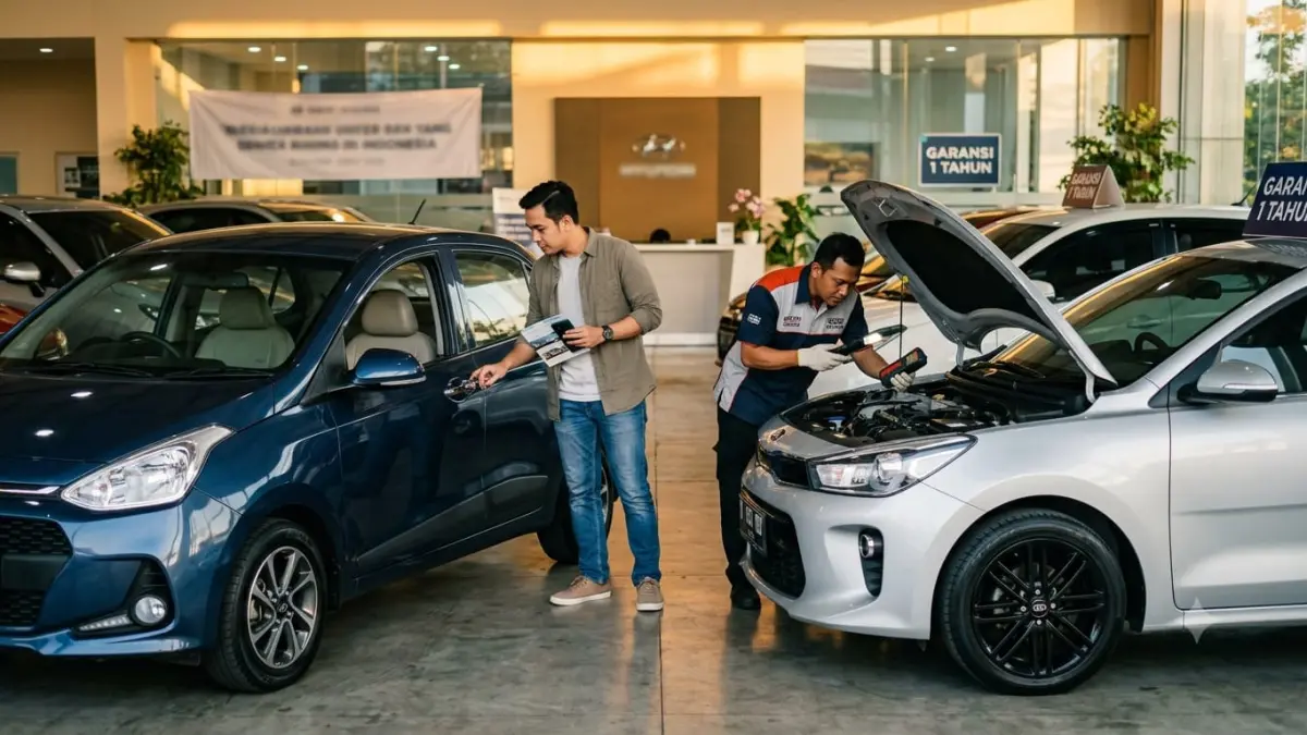 Ilustrasi:  Hyundai dan KIA sama-sama layak masuk daftar pertimbangan ketika mencari mobil bekas Korea. Keduanya bisa menawarkan harga menarik, kenyamanan, dan fitur yang cukup lengkap. (ai/Sulistiono)