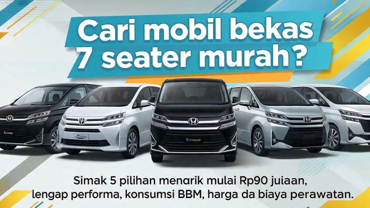 mobil bekas 7 penumpang
