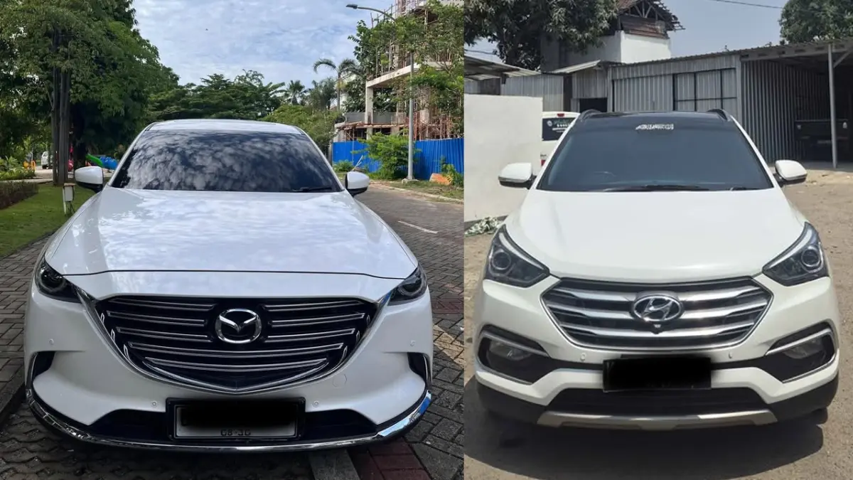 perbandingan Mazda CX-8 vs Hyundai Santa Fe
