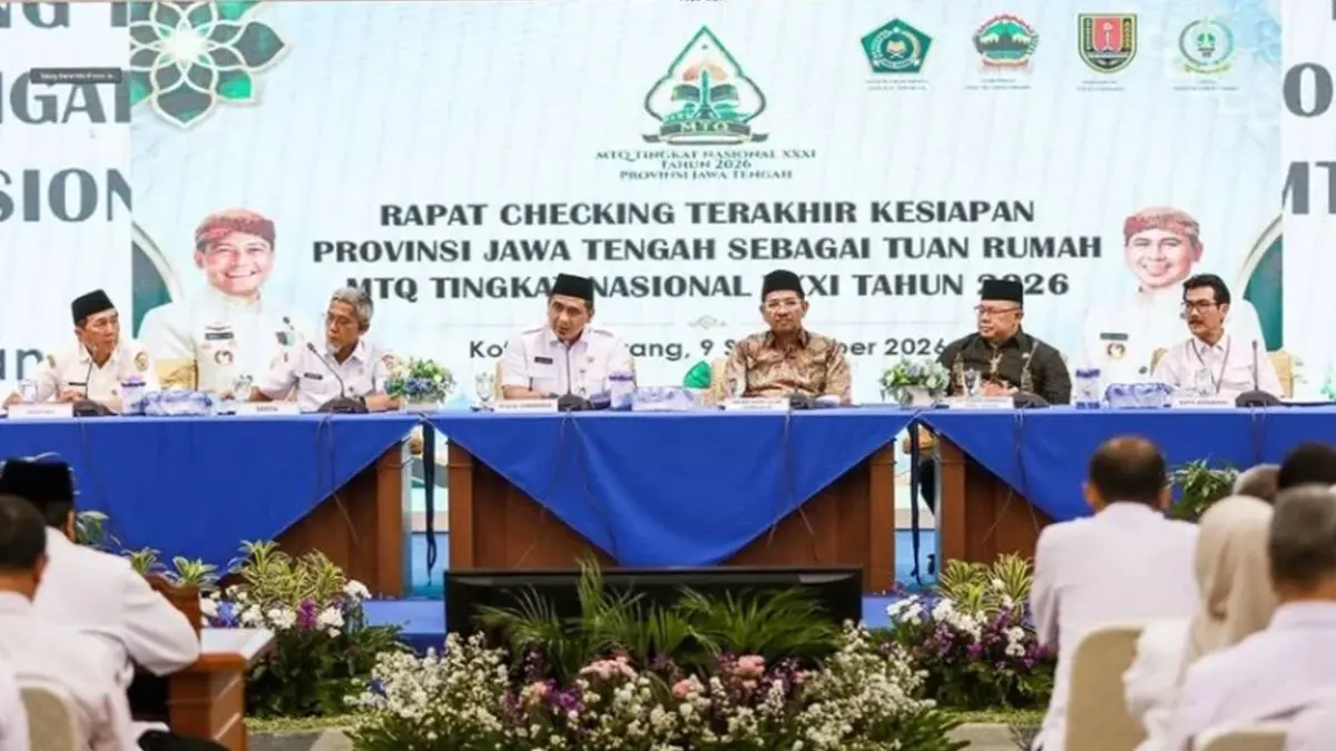 Semarang Bakal Dipadati 8.000 Peserta, MTQ Nasional XXXI Hadirkan Kafilah dari 38 Provinsi