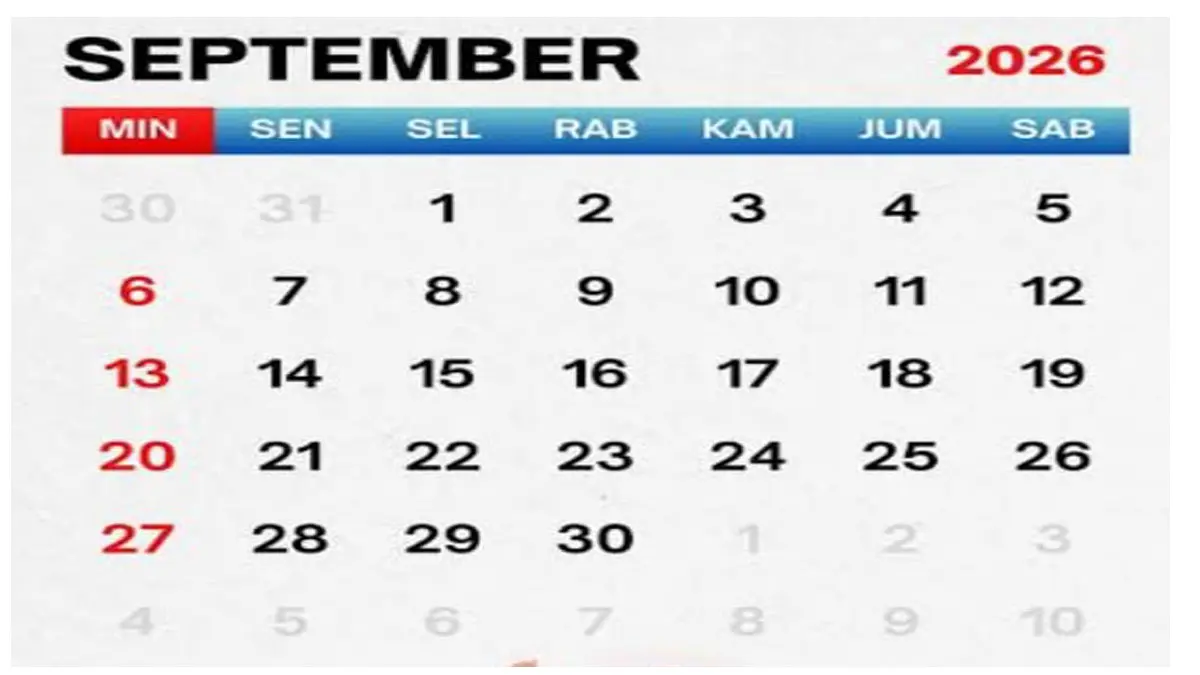 24 September Hari Tani Nasional Apakah Jadi Hari Libur Nasional di Kalender September 2026?
