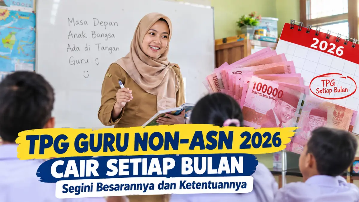 TPG guru non-ASN cair setiap bulan