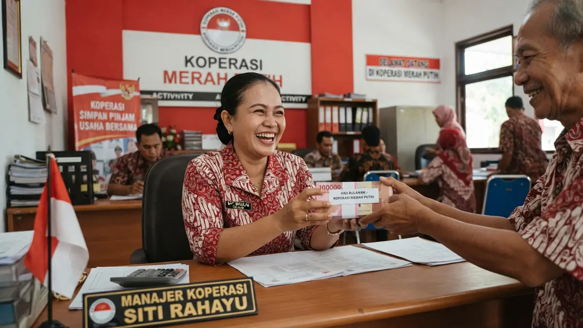 Rincian Gaji Manajer Kopdes Merah Putih Per Wilayah, Cek Skema BPJS dan Tunjangan Resminya!