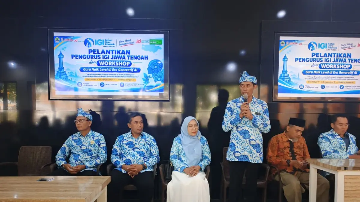Pengurus Ikatan Guru Indonesia (IGI) Wilayah Jawa Tengah untuk masa bakti 2026-2031.