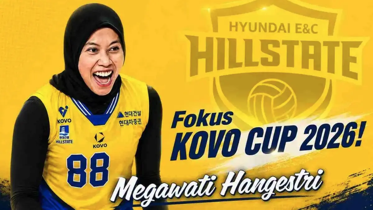 Rincian Jadwal Pertandingan Megawati Hangestri Awal Turnamen Pramusim KOVO Cup 2026