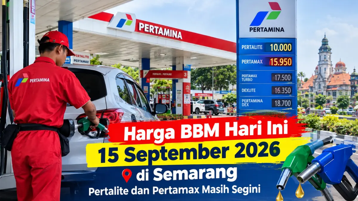 harga BBM hari ini 15 September 2026