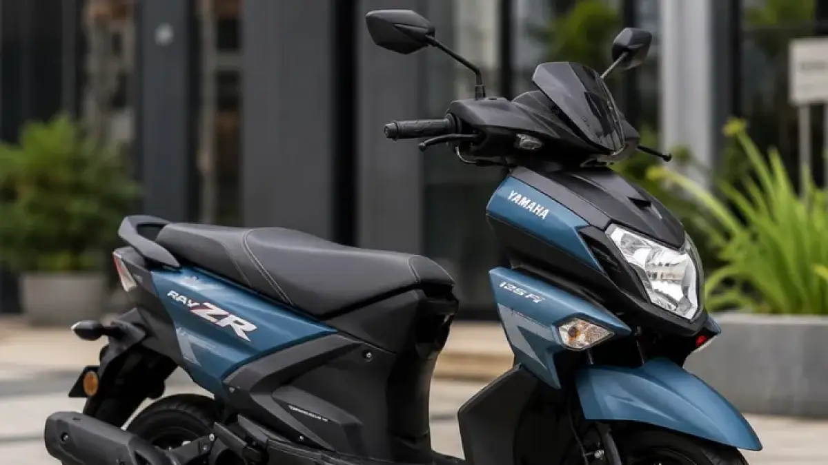 Ilustrasi : Yamaha New RayZR 125 Fi Hybrid 2026 yang baru saja dirilis Yamaha, sementara baru beredar di India. Kapan Indonesia? (ist)