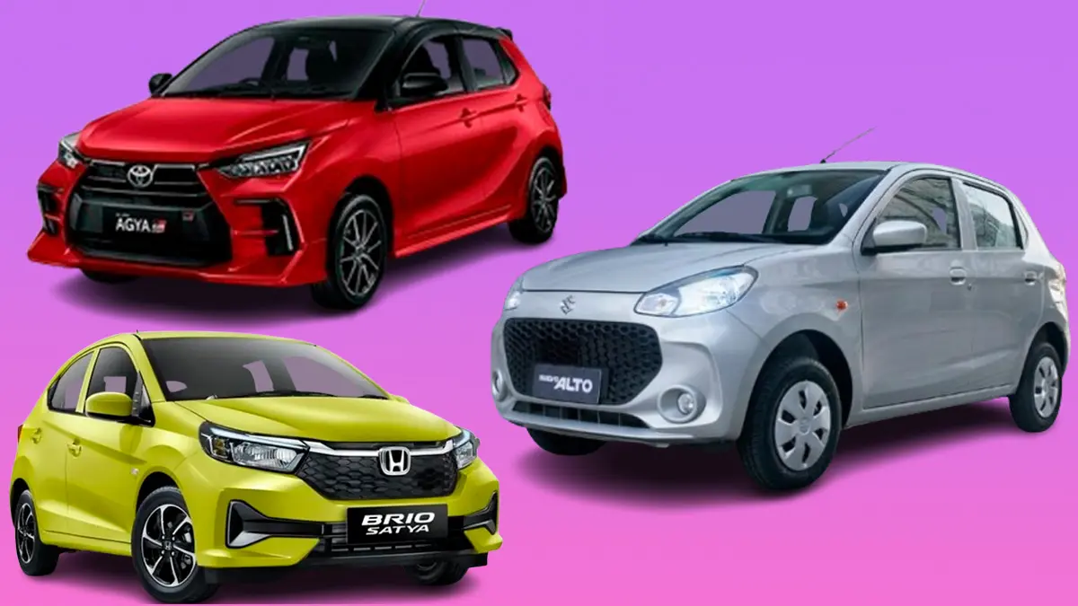 Adu Irit Mobil 100 Jutaan: Apakah Suzuki Alto Terbaru Lebih Bagus dari Toyota Agya dan Honda Brio?