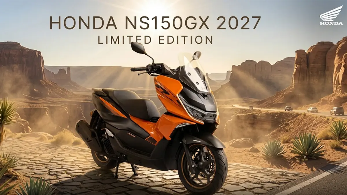 Kelewat Canggih! Motor Matic Crossover Honda NS150GX 2027 Bisa Maps Tanpa HP, Segini Harganya!